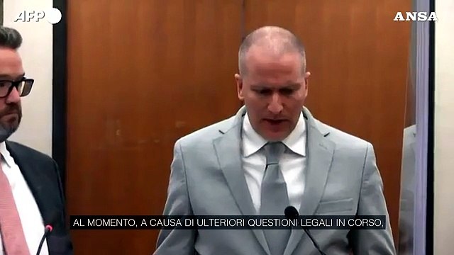 Floyd, Chauvin condannato a 22 anni e mezzo: Voglio esprime le mie condoglianze alla famiglia