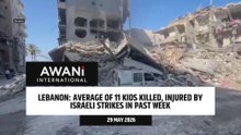 Average of 11 children in Lebanon killed, injured by Israeli strikes in past week