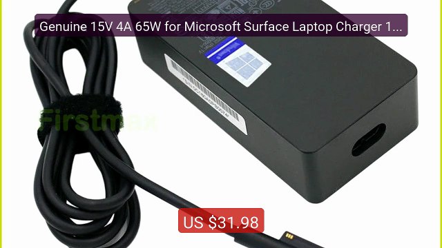 Genuine 15V 4A 65W for Microsoft Surface Laptop Charger 1706 S... Best Buy 2026 | Great Quality!