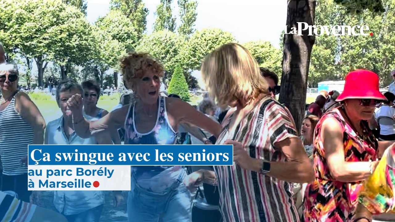 Ça swingue avec les seniors au parc Borély  à Marseille