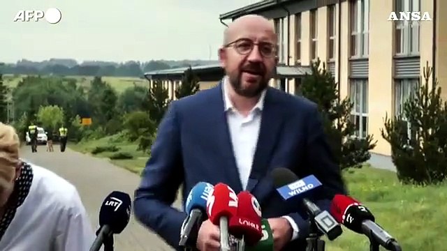 Bielorussia, Charles Michel: Frontiere della Lituania sono quelle dell'Ue