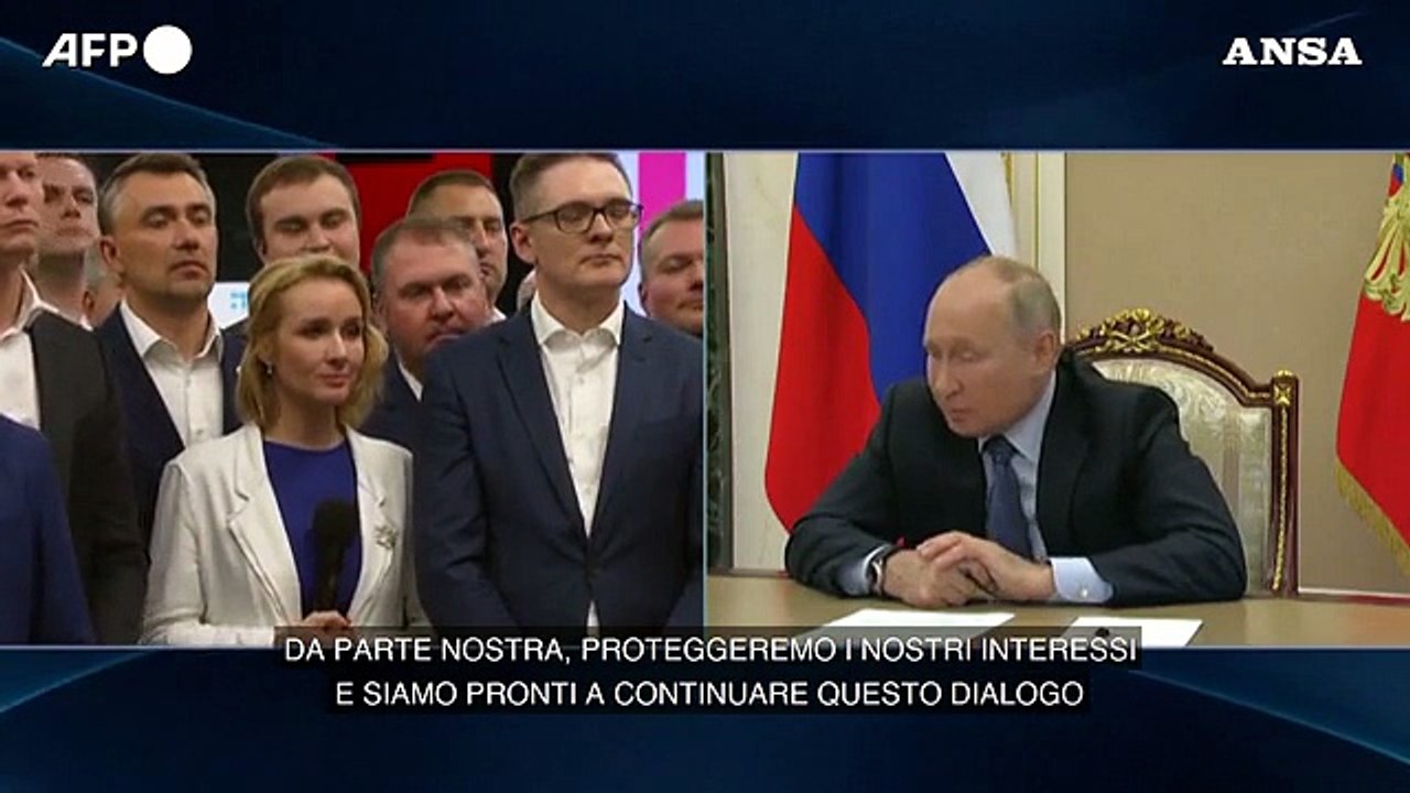 Putin: "Pronti a ulteriore dialogo se gli Usa sono dispostii"
