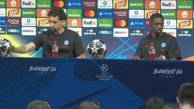 LUIS ENRIQUE, MARQUINHOS et DEMBÉLÉ en CONFÉRENCE de PRESSE avant PSG vs ARSENAL | CHAMPIONS