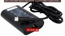 20V 2.25A 45W Type-C Slim Power Adapter USB-C Laptop Charger For De... -- Top Rated 2026 | Buy Now!