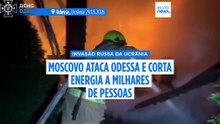 Rússia lança ataque na região de Odessa e corta energia a milhares de pessoas