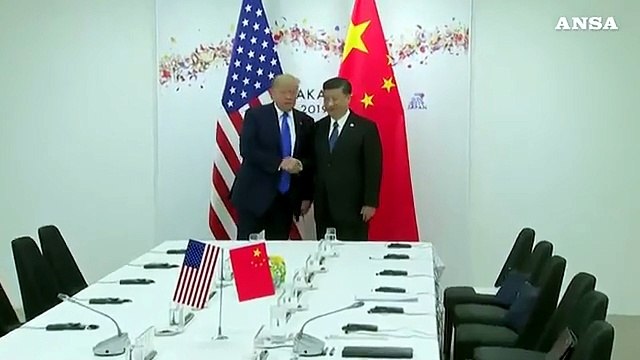 G20, incontro Trump-Xi: riavvio negoziati Usa-Cina