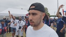 Ambientazo en la fan zone del PSG en Budapest