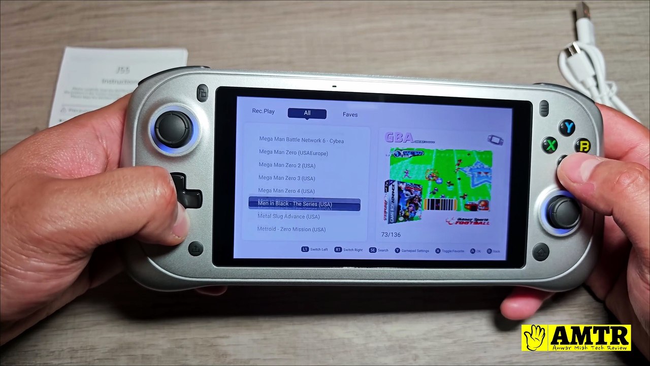 J55 Handheld Game Console (Review)