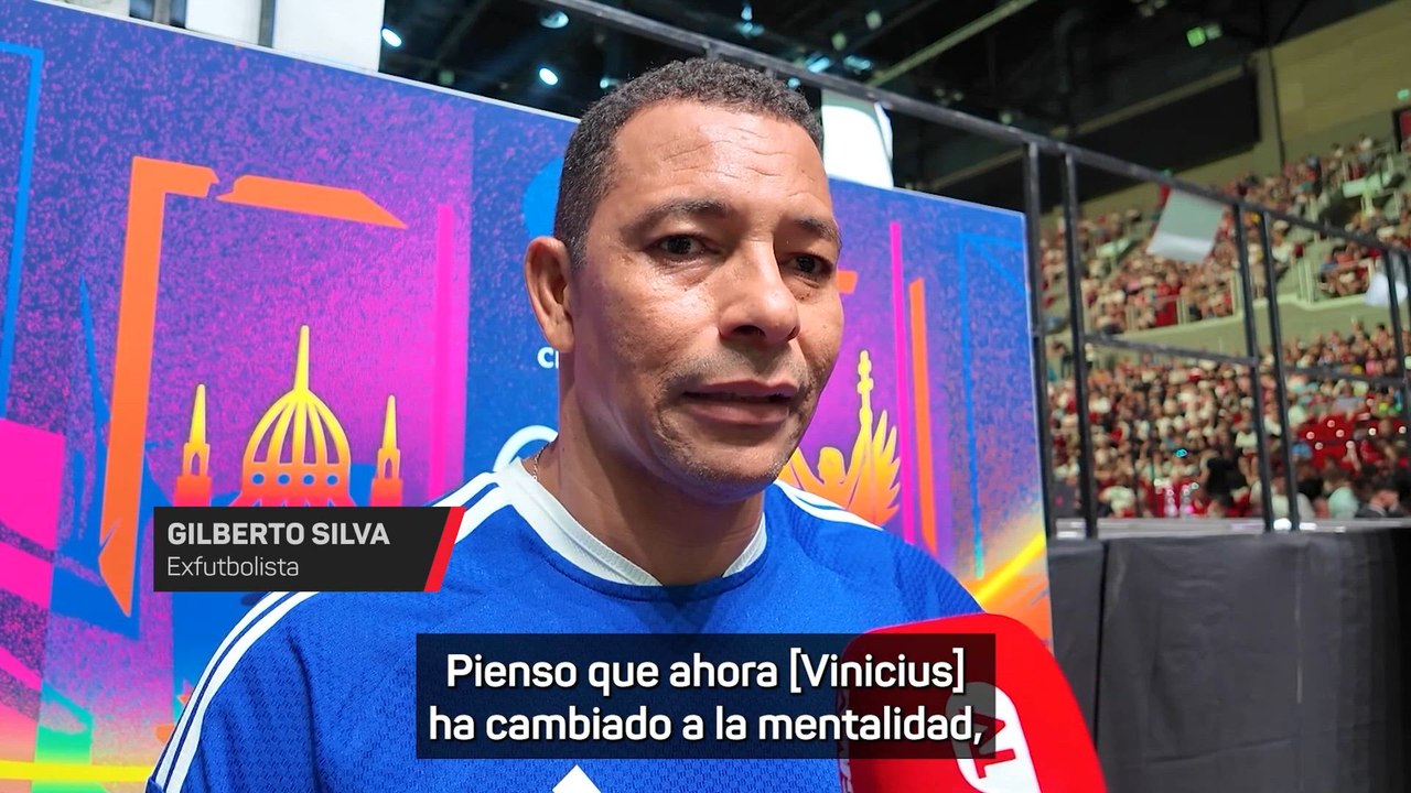 Gilberto Silva: "Vinicius tiene que cambiar la mentalidad con Brasil"