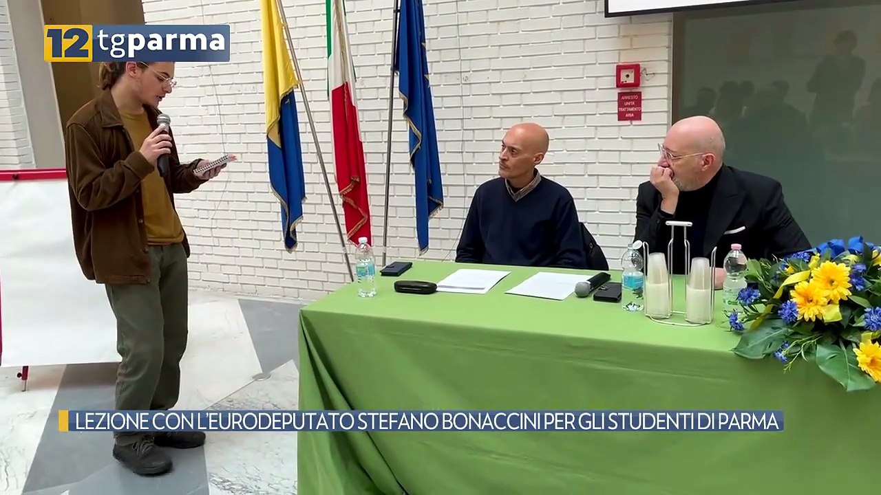LEZIONE CON L’EURODEPUTATO STEFANO BONACCINI PER GLI STUDENTI DI PARMA | LEZIONE CON L’EURODEPUTATO STEFANO BONACCINI PER GLI STUDENTI DI PARMA