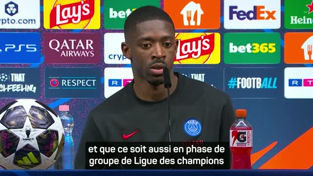 PSG - Dembélé : "Arsenal est une très bonne équipe"