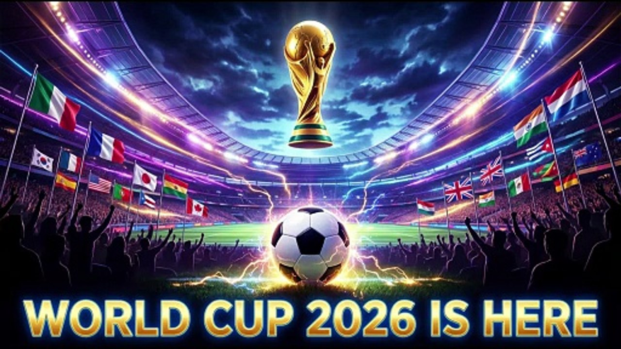 World Cup 2026 Is Here ⚽ | Epic Football Anthem Song 2026 (Messi, Ronaldo, Mbappé)