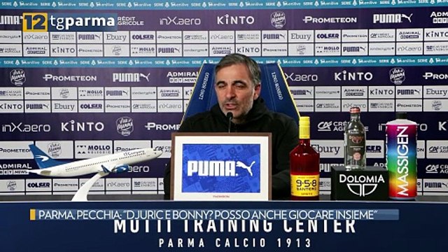 PARMA, PECCHIA: DJURIC E BONNY? POSSO ANCHE GIOCARE INSIEME | PARMA, PECCHIA: DJURIC E BONNY? POSSO ANCHE GIOCARE INSIEME