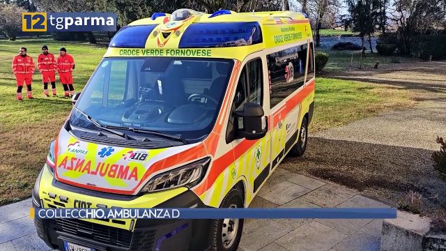 COLLECCHIO, AMBULANZA DONATA ALLA CROCE VERDE FORNOVESE | COLLECCHIO, AMBULANZA DONATA ALLA CROCE VERDE FORNOVESE
