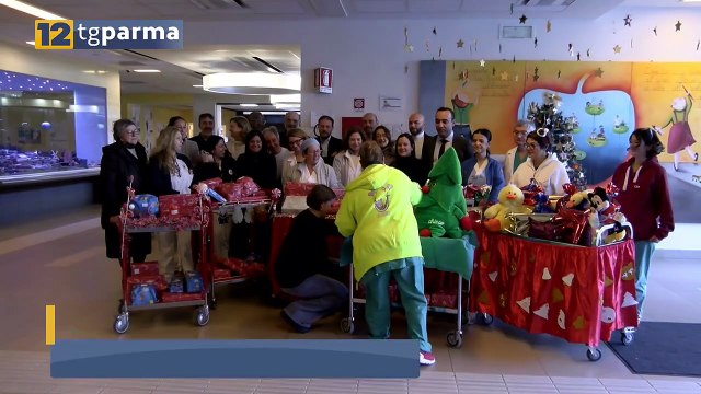 OSPEDALE DEI BAMBINI: VISITA DI BABBO NATALE CON LA FONDAZIONE CARIPARMA | OSPEDALE DEI BAMBINI: VISITA DI BABBO NATALE CON LA FONDAZIONE CARIPARMA