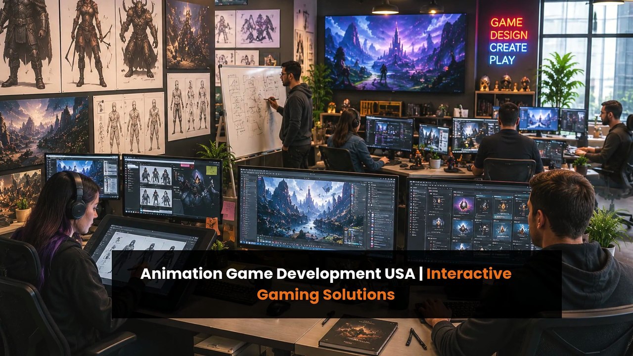 Animation Game Development USA | Interactive Gaming Solutions