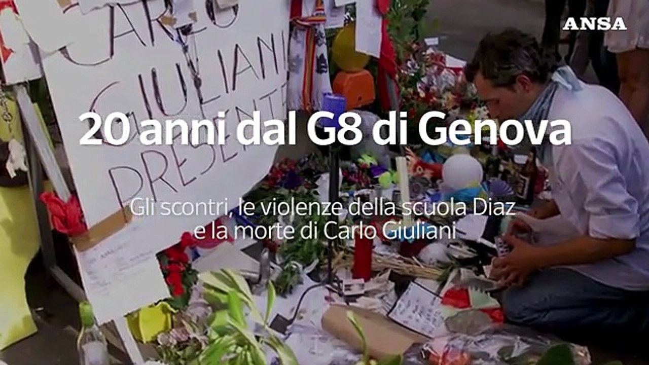20 anni dal G8 di Genova
