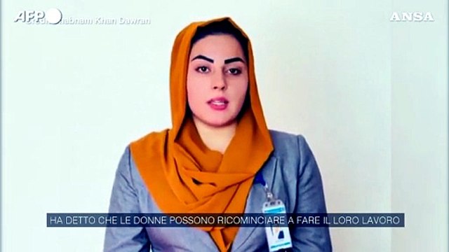 Afghanistan, la giornalista denuncia: I talebani non mi hanno permesso di andare a lavorare