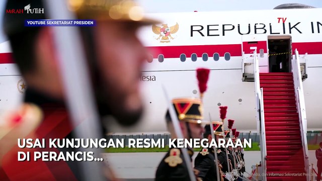 Sikap Hormat Presiden Prabowo Jelang Tinggalkan Prancis, Usai Kunjungan Kenegaraan di Paris