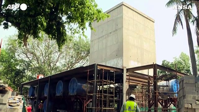 India, inaugurata prima torre mangiasmog a New Delhi