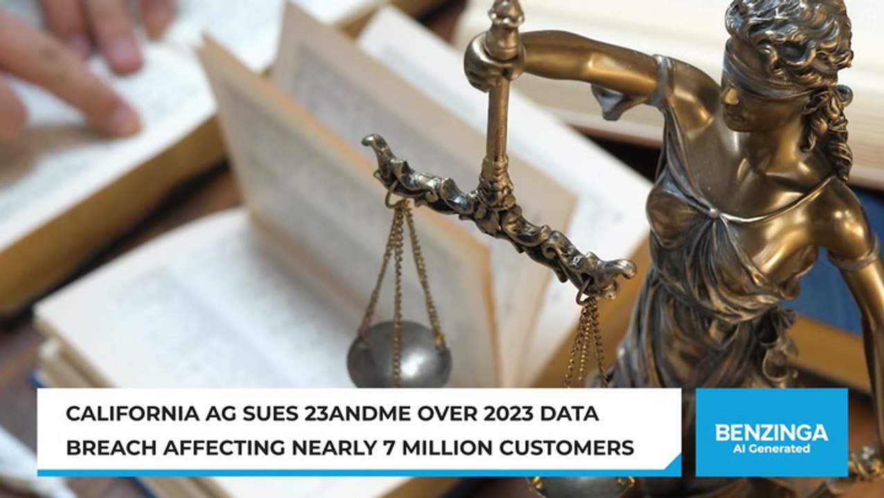 CA AG Sues 23andMe
