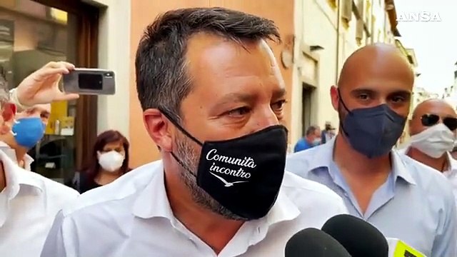 Salvini: Con Draghi abbiamo parlato di temi economici e Afghanistan