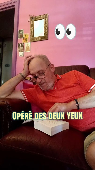 Opéré des deux yeux 👀