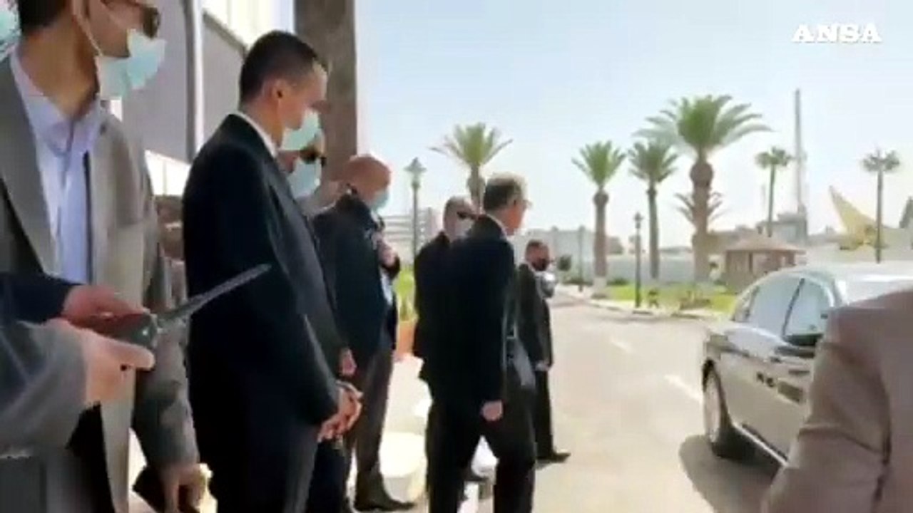 Di Maio in visita a Tripoli: e' la quinta volta da inizio anno