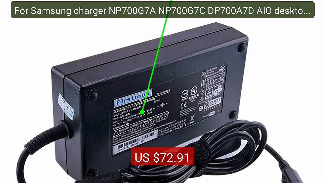 For Samsung charger NP700G7A NP700G7C DP700A7D AIO desktop pc... -- Amazing Value 2026 | Must Have!