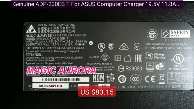 Genuine ADP-230EB T For ASUS Computer Charger 19.5V 11.8A 230W... Hot Deal 2026 | Limited Offer!