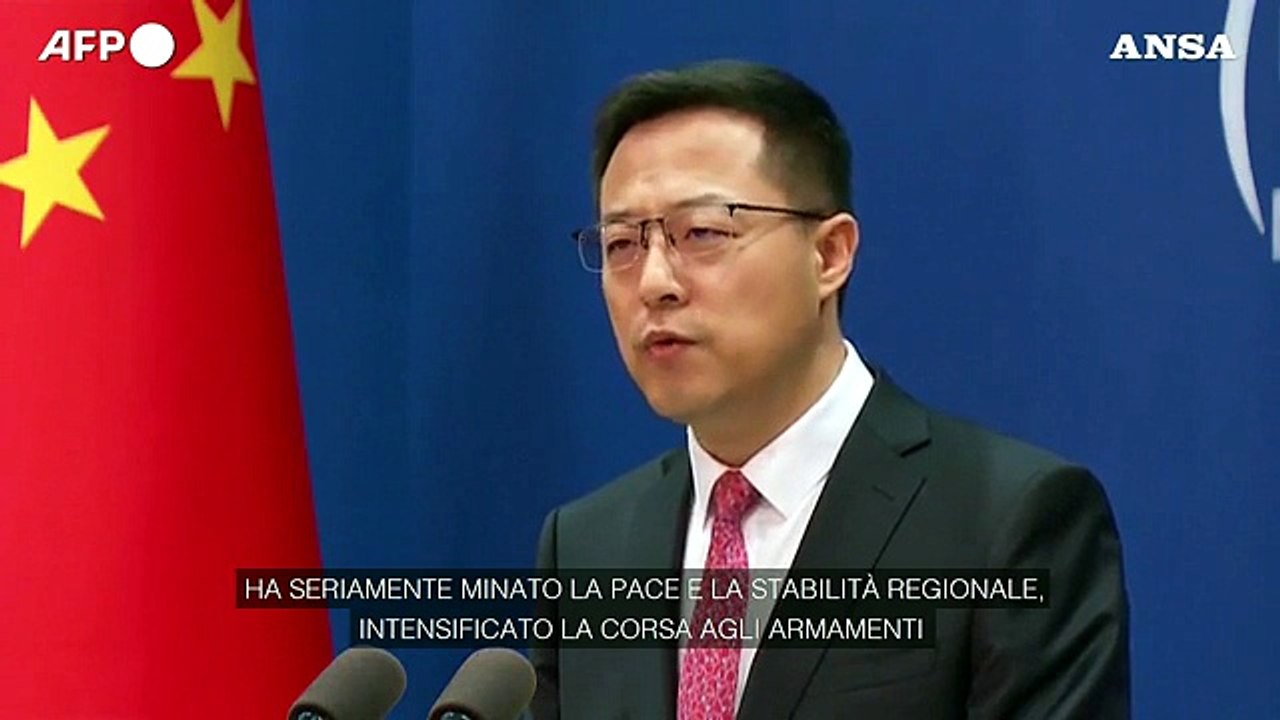Alleanza indo-pacifica di Usa-Gb-Australia, Cina: "Mina la pace regionale"