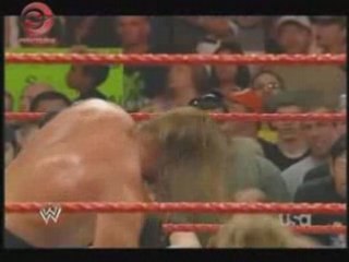 Raw 6.16.08 Triple H vs Chris Jericho