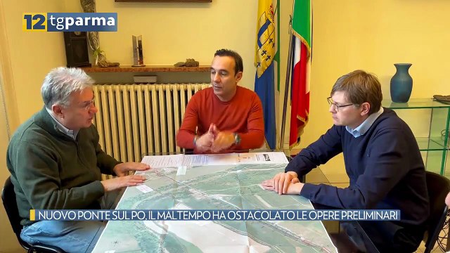 NUOVO PONTE SUL PO, IL MALTEMPO HA OSTACOLATO LE OPERE PRELIMINARI | NUOVO PONTE SUL PO, IL MALTEMPO HA OSTACOLATO LE OPERE PRELIMINARI