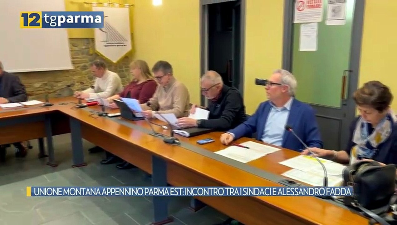 UNIONE MONTANA APPENNINO PARMA EST: INCONTRO TRA I SINDACI E ALESSANDRO FADDA | UNIONE MONTANA APPENNINO PARMA EST: INCONTRO TRA I SINDACI E ALESSANDRO FADDA