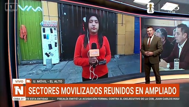 Sectores movilizados reunidos
