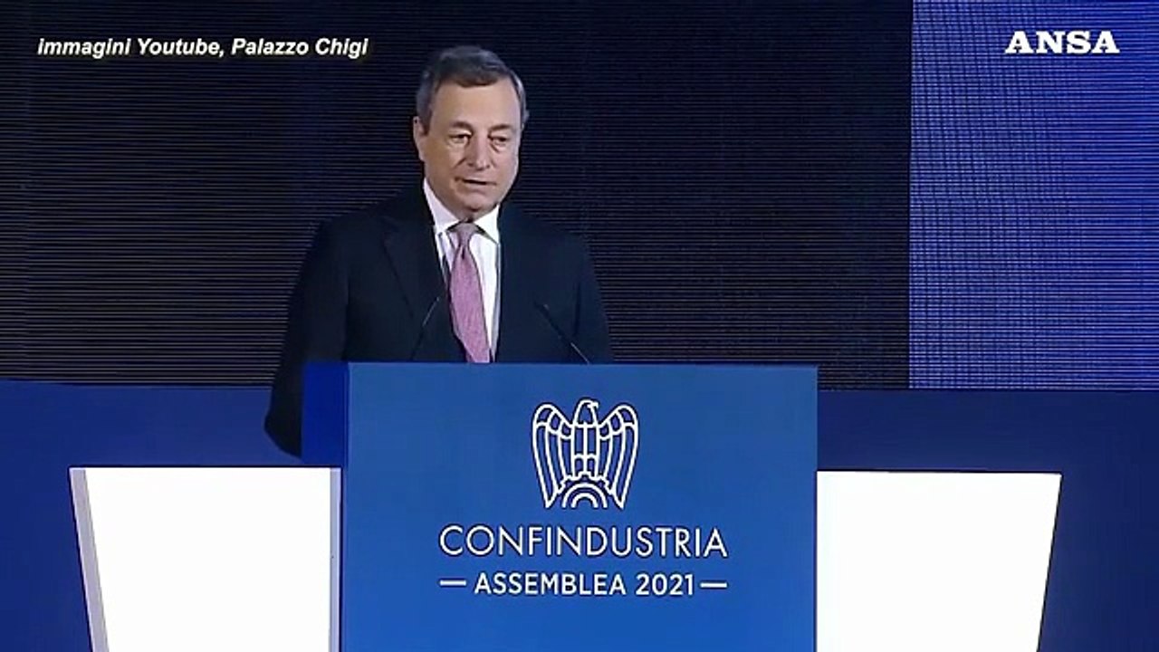Draghi: "Il green pass e' uno strumento di liberta' e sicurezza"