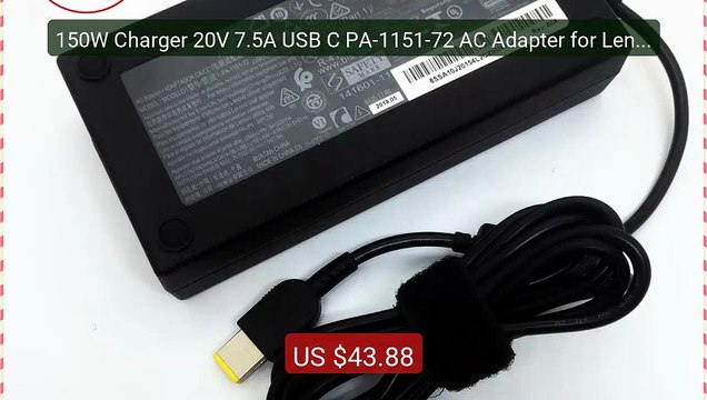 150W Charger 20V 7.5A USB C PA-1151-72 AC Adapter for Lenovo ... Amazing Value 2026 | Must Have!
