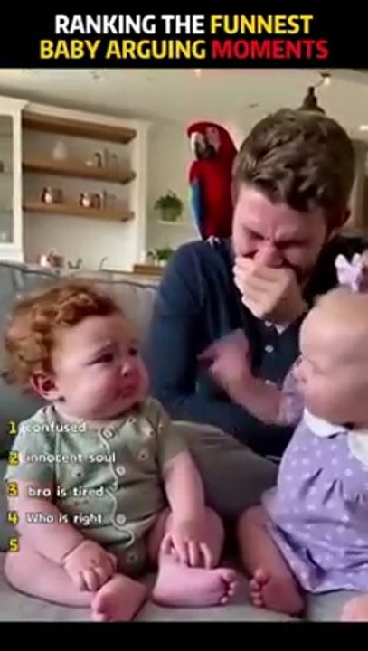 Funniest Baby vs Dad Arguments Ever 😂 #shorts