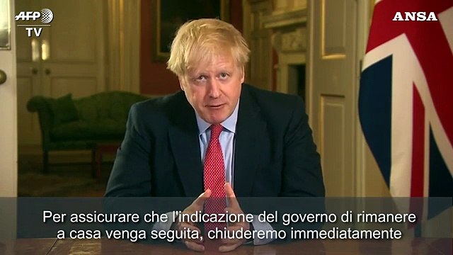 Coronavirus, Johnson ordina il lockdown in Gb