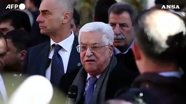 Medio Oriente, incontro Abu Mazen-Gantz a Ramallah