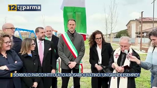 SORBOLO, PARCO INTITOLATO A ROSARIO LIVATINO: UN GRANDE ESEMPIO | SORBOLO, PARCO INTITOLATO A ROSARIO LIVATINO: UN GRANDE ESEMPIO