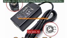 Genuine 24V 2.5A 120W AC Adapter For Haider HDAD60W104 Switching P... -- Best Deal 2026 | Shop Now!