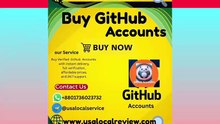 Top 10 Websires Buy GitHub Accounts Step-by-Step Guide Now...