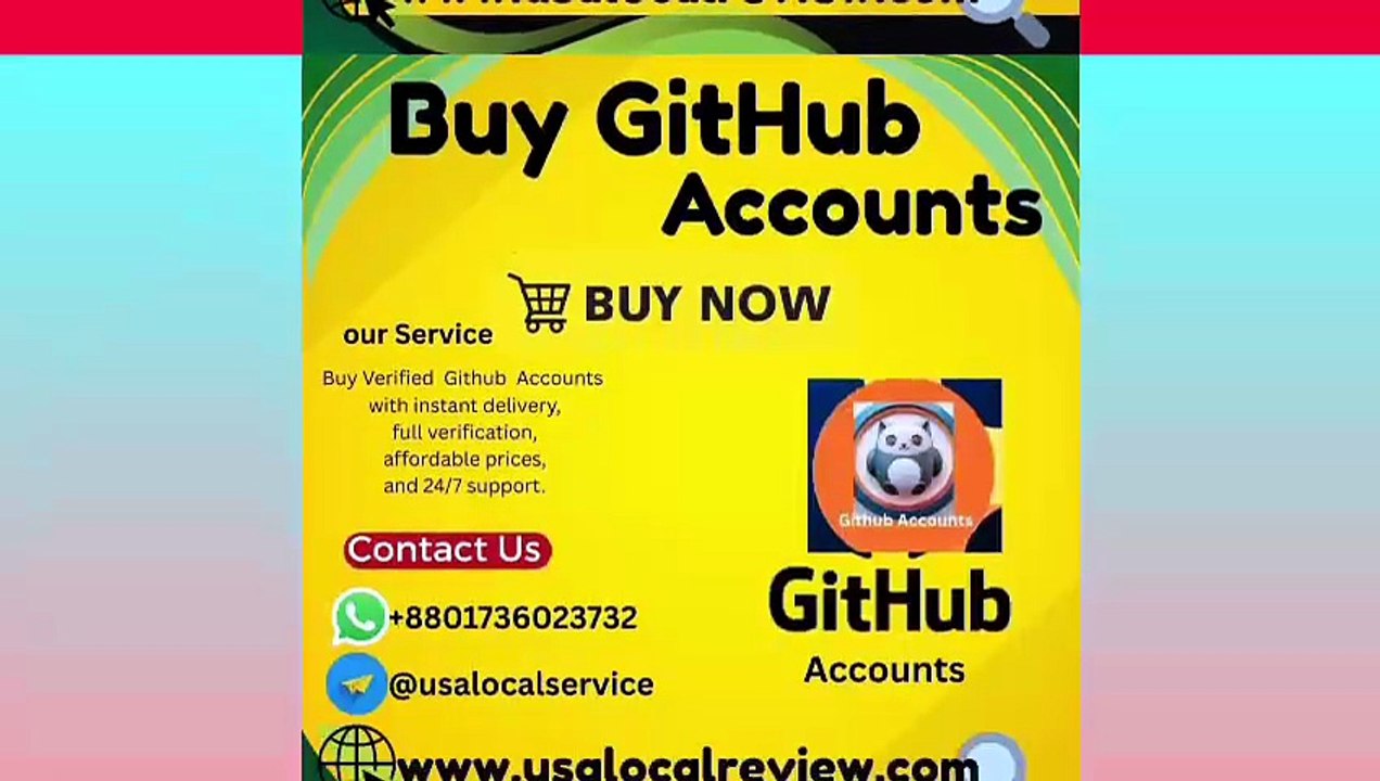 Top 10 Websires Buy GitHub Accounts Step-by-Step Guide Now...
