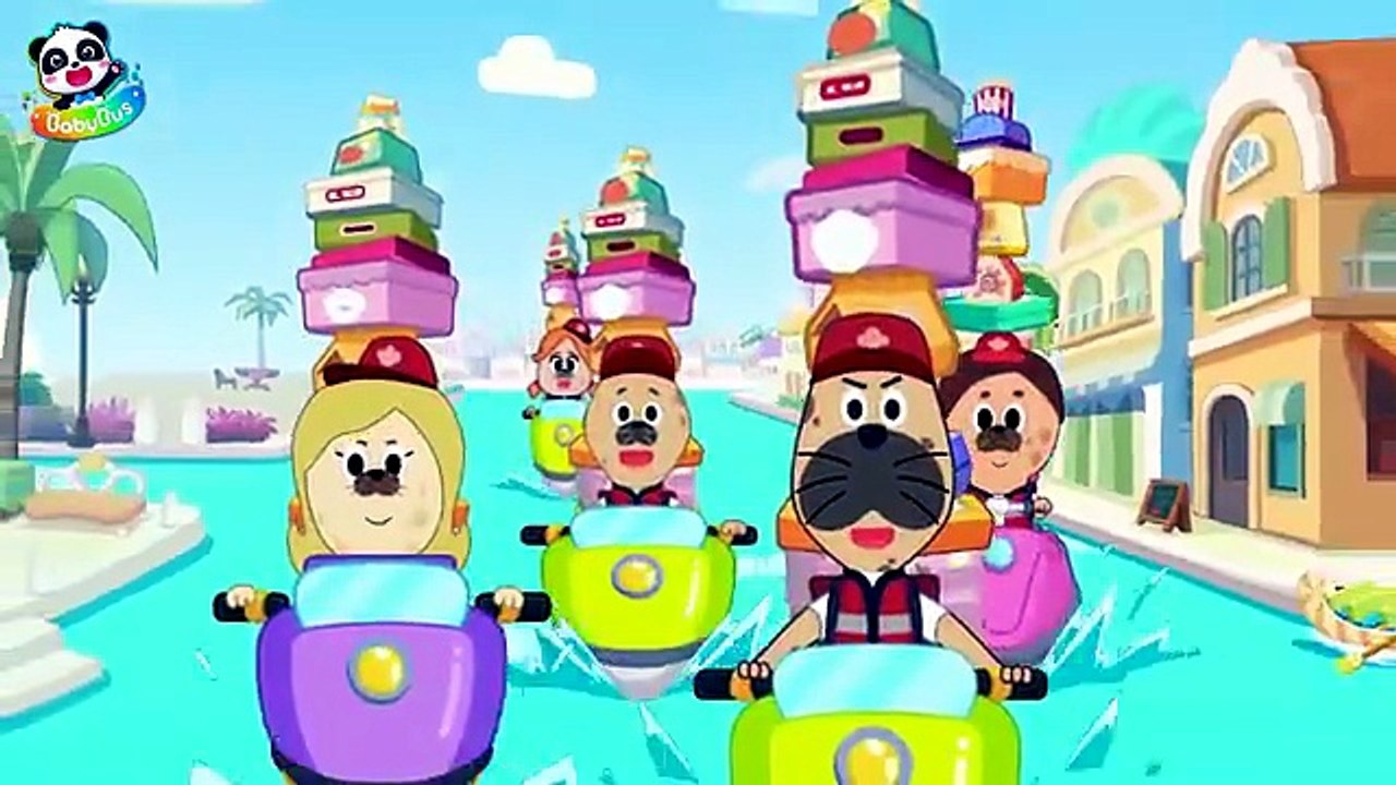 Two Caped Thieves _ Job Pretend Play _ Sheriff Labrador _ Kids Cartoon _ BabyBus