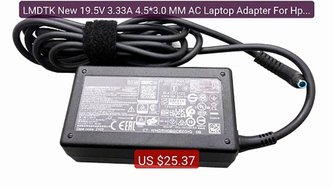 LMDTK New 19.5V 3.33A 4.5*3.0 MM AC Laptop Adapter For Hp Elit... -- Best Buy 2026 | Great Quality!