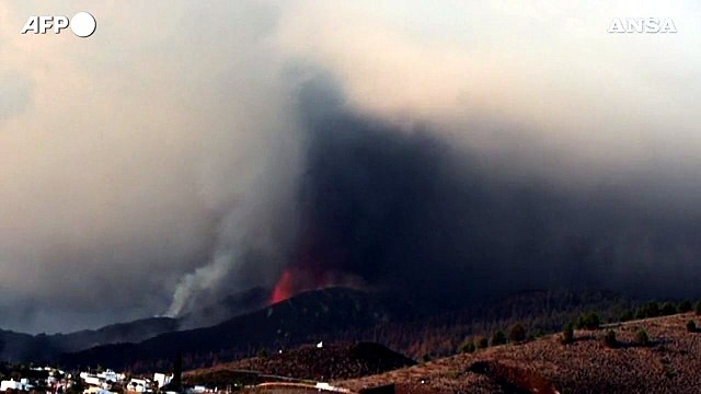 Canarie, continua l'attivita' vulcanica del Cumbre Vieja