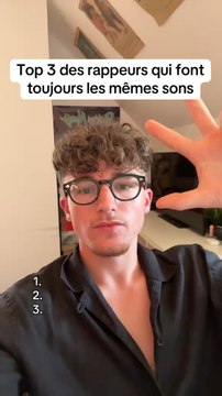 Top 3 des rappeurs qui fonttoujours les mêmes sons #musique #rap #rapfr