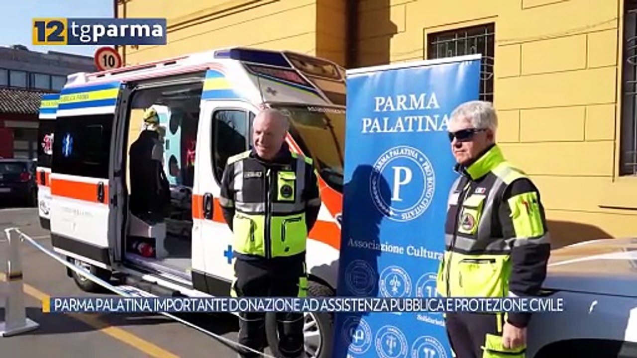 PARMA PALATINA, IMPORTANTE DONAZIONE AD ASSISTE...