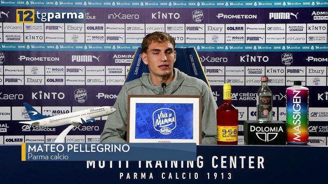 PRESENTATO IL NUOVO ATTACCANTE DEL PARMA MATEO PELLEGRINO | PRESENTATO IL NUOVO ATTACCANTE DEL PARMA MATEO PELLEGRINO